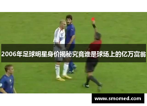 2006年足球明星身价揭秘究竟谁是球场上的亿万富翁